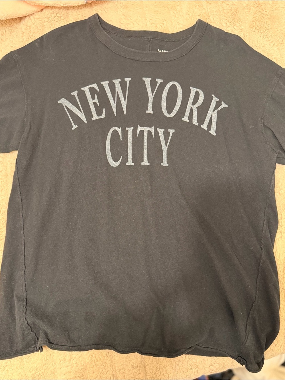 American Eagle Outfitters Black New York City Graphic Tee